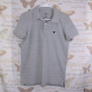 American Eagle men’s core flex short sleeve polo